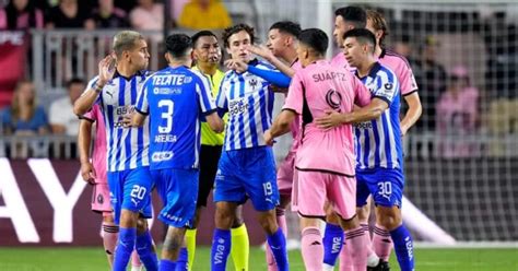 alineaciones de inter miami contra club de fútbol monterrey